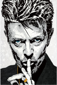 David Bowie art by Raymond Stuwe