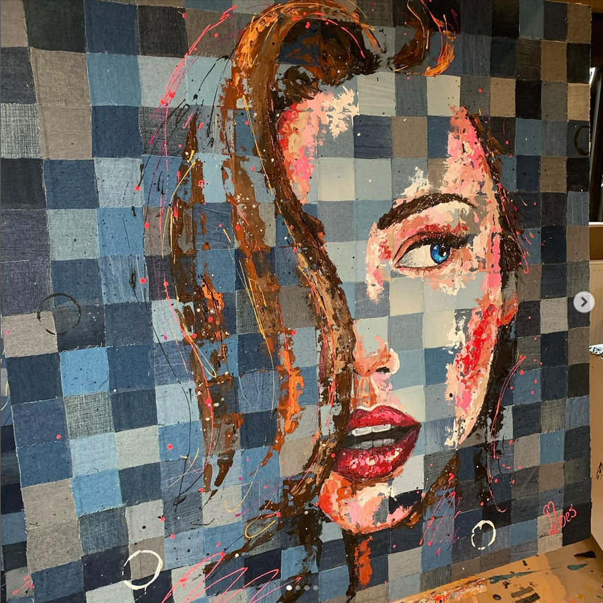 Denim Darling - By Marloes Nydam (SOLD) - Kroon Gallery