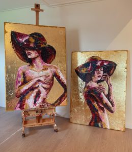 ladies with a hat - marloes Nydam Kroon gallery