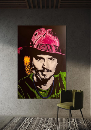 Johnny Depp - by Raymond Stuwe - Kroon Gallery