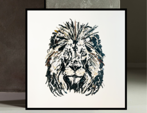 The Lion by Maaike van Wijk