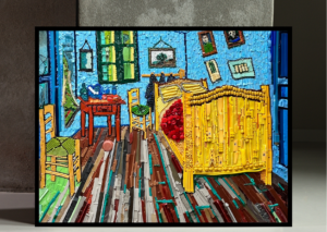 The Bedroom - Maaike van Wijk - after van Gogh