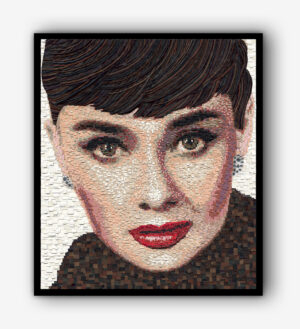 Audrey by Diana Gorter - Kroon gallery - art from collected leather