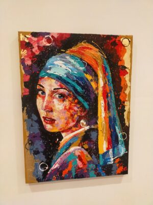 Mona lisa + Girl with a pearl + incl transport to Taiwan.