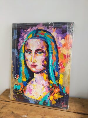 Mona lisa + Girl with a pearl + incl transport to Taiwan. - Image 3